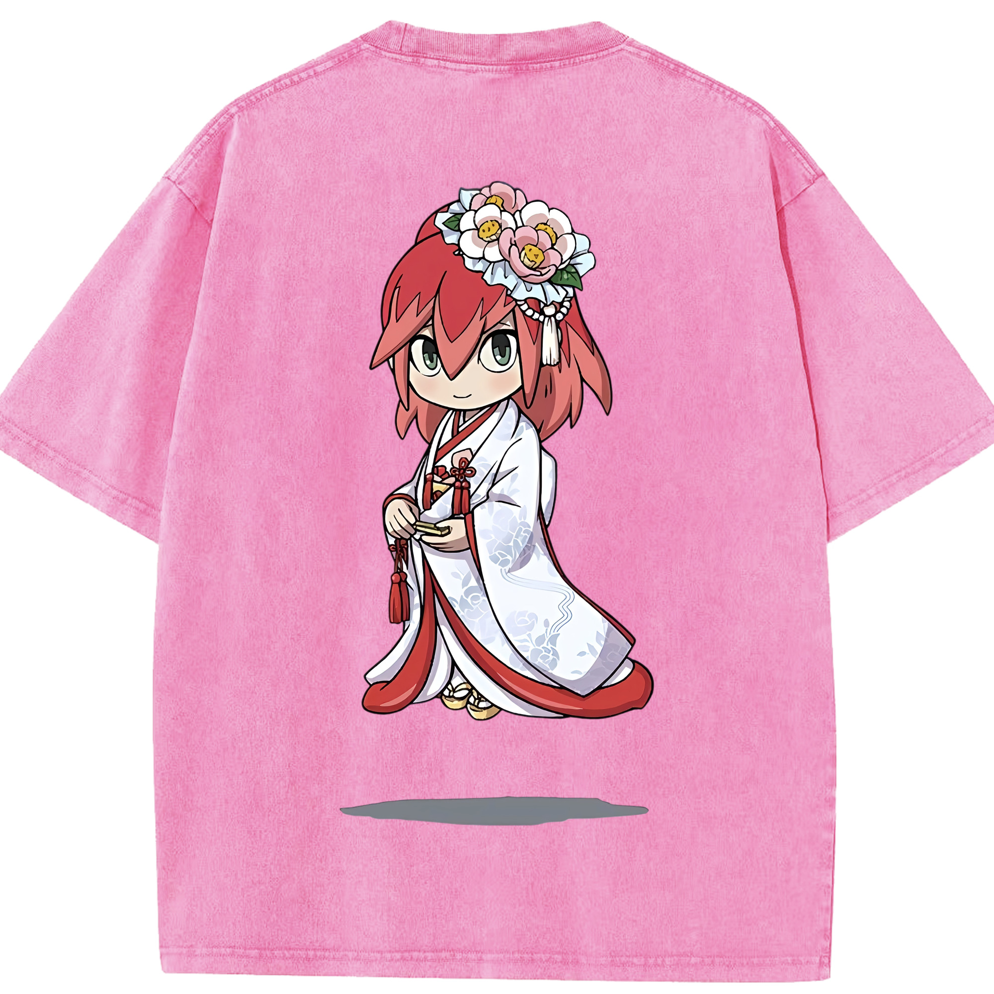 （画像用） 妖怪ウォッチ Yo-kai Watch 綿100% ヴィンテージ風 半袖Tシャツ（背面プリント）